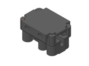Connettore a 5 pin per cablaggio interruttore specchietto retrovisore. Porsche 964 / 993 - 96461284700 - 96461284700